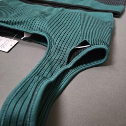 مایو بیکینی دو تیکه زنانه وارداتی برند CUPSHE مدل جید دریا با پد متحرک