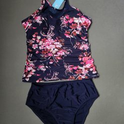 مایو بیکینی دو تیکه زنانه وارداتی برند CUPSHE مدل موج رویایی آستردار