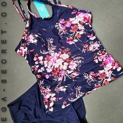 مایو بیکینی دو تیکه زنانه وارداتی برند CUPSHE مدل موج رویایی