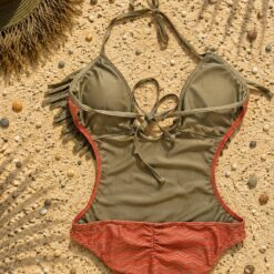مایو مونوکینی زنانه وارداتی برند BEACH QUEEN