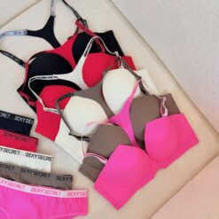 ست شورت و سوتین زنانه اسفنجی جلوبازشو مدل SEXY SECRET سفید